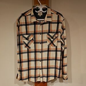 Men's Casual Plaid Button Down Shirt